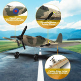 Volantex 400mm Mini Spitfire RC Plane with Gyro 3ch RTF [76205]