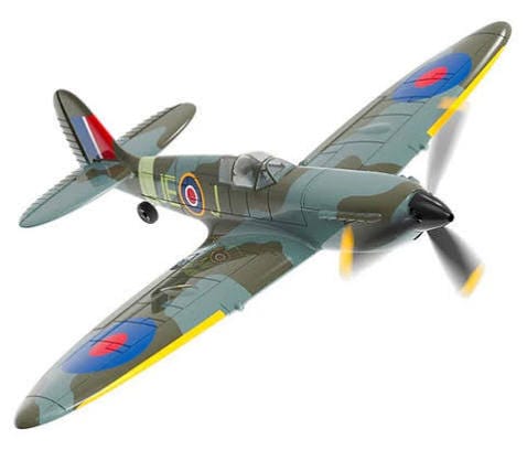 Volantex 400mm Spitfire RC Plane 4ch RTF Assorted Colours (1) [76112]