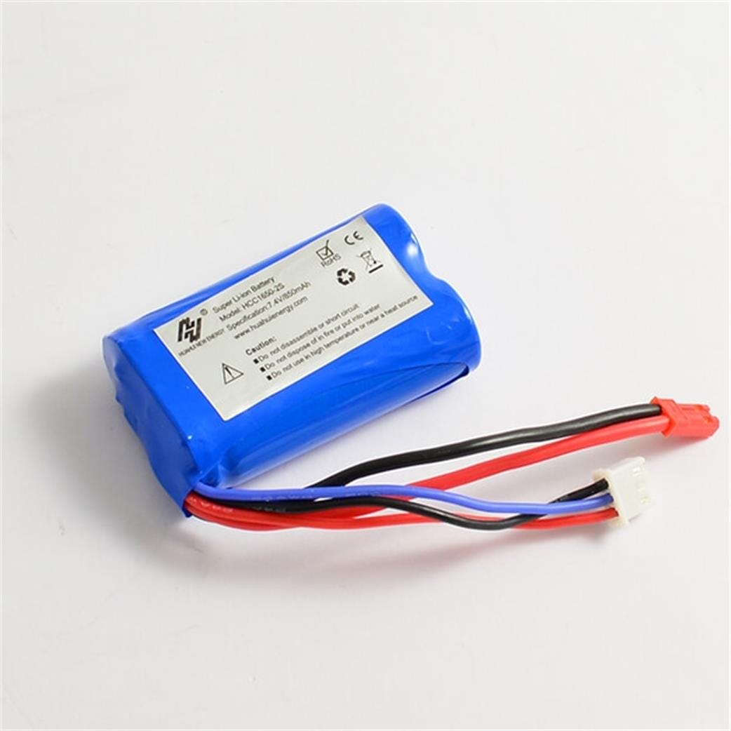Volantex 850mah 2S 7.4V LiIon Battery - JST plug [PB3106]