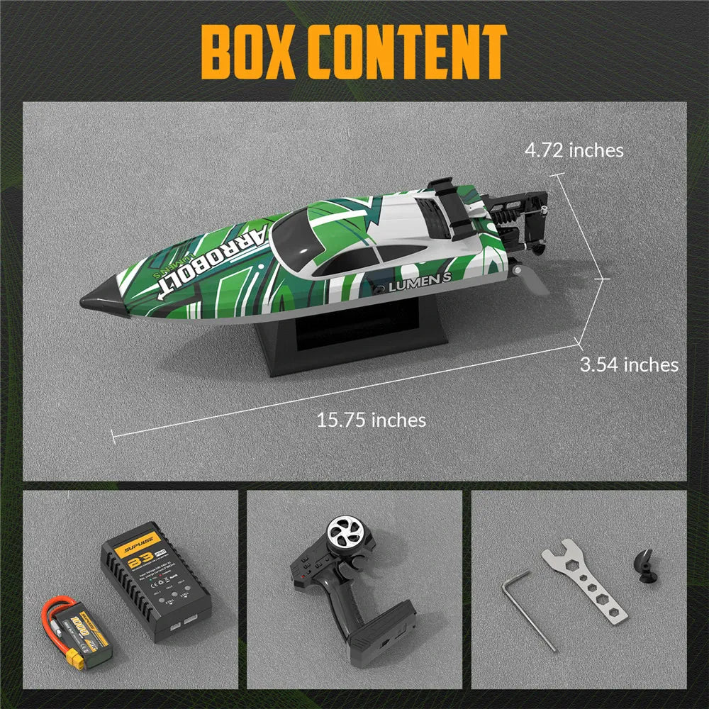 Volantex Arrobolt Lumen S 450mm Brushless RC Boat - Assorted Colors [79706]