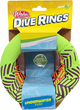 Wahu Pool Party Dive Rings 3 Pack - Assorted