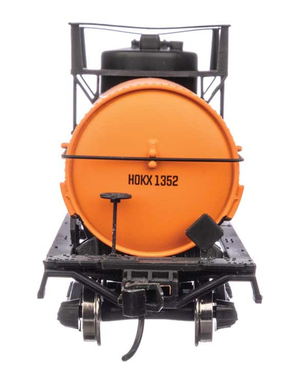 Walthers Mainline HO Scale 36ft 10,000 - Gallon Insulated Tank Car w/Large Dome - Hooker Chemicals HOKX 1352 - Hobbytech Toys