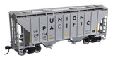Walthers Mainline HO Scale 37ft 2980 Cubic - Foot 2 - Bay Covered Hopper - Union Pacific(R) 218234 - Hobbytech Toys