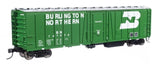 Walthers Mainline HO Scale 50ft AAR Mechanical Refrigerator Car - Burlington Northern 747076 - Hobbytech Toys