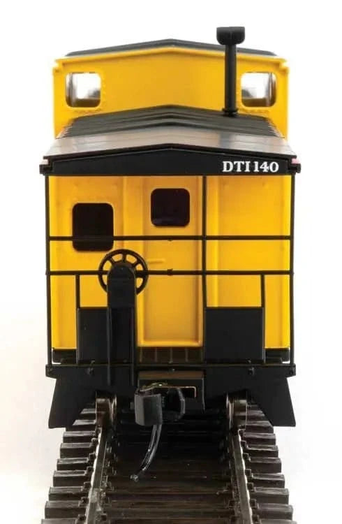 Walthers Mainline HO Scale International Extended Wide - Vision Caboose - Detroit, Toledo & Ironton 140 - Hobbytech Toys