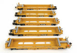 Walthers Mainline HO Scale Thrall 5 - Unit Rebuilt 40ft Well Car - TTX DTTX 740633 - Hobbytech Toys