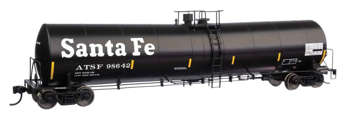Walthers Mainline HO Scale Trinity 25,000 - Gallon Tank Car - Santa Fe 98642 - Hobbytech Toys