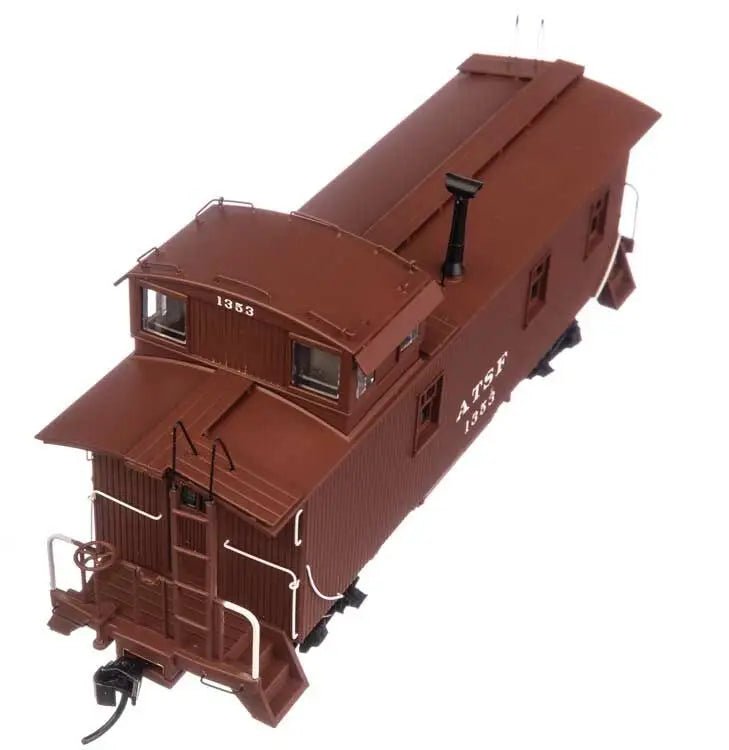Walthers Proto HO Scale 30ft ATSF 1300 - Series Wood Caboose - Santa Fe ATSF 1309 1943 - Retirment Scheme - Hobbytech Toys