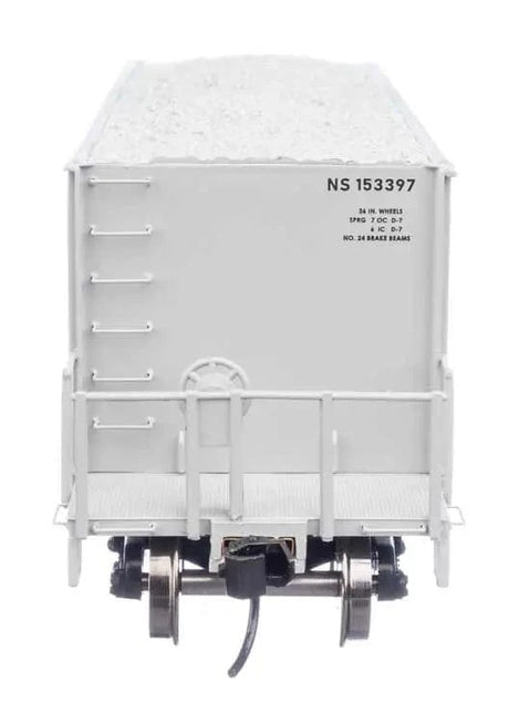 Walthers Proto HO Scale 40ft Ortner 100 - Ton Open Aggregate Hopper - Norfolk Southern 153397 - Hobbytech Toys