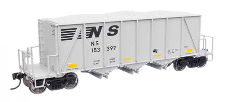 Walthers Proto HO Scale 40ft Ortner 100 - Ton Open Aggregate Hopper - Norfolk Southern 153397 - Hobbytech Toys