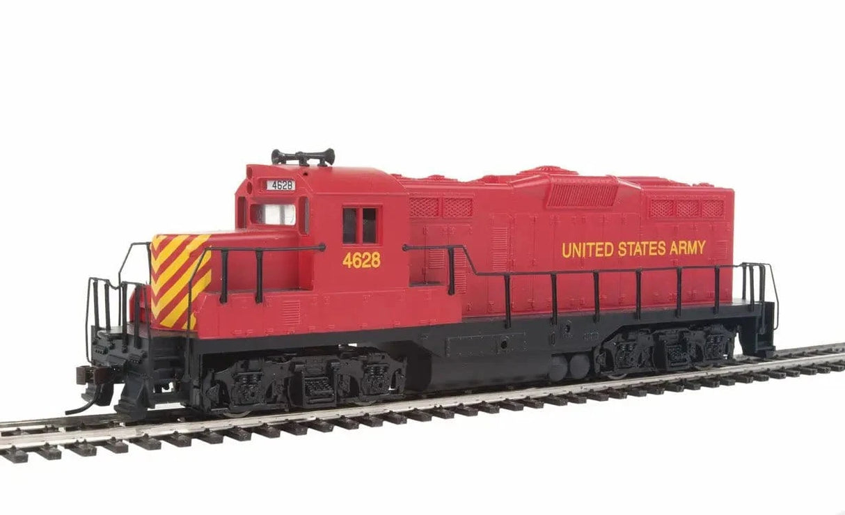 Walthers Trainline HO Scale EMD GP9M - United States Army 4628 - DC - Hobbytech Toys