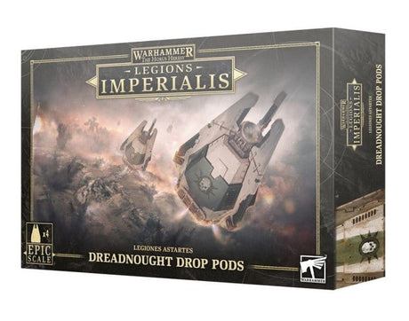 Warhammer 03 - 09 Legions Imperialis: Dreadnought Drop Pods - Hobbytech Toys