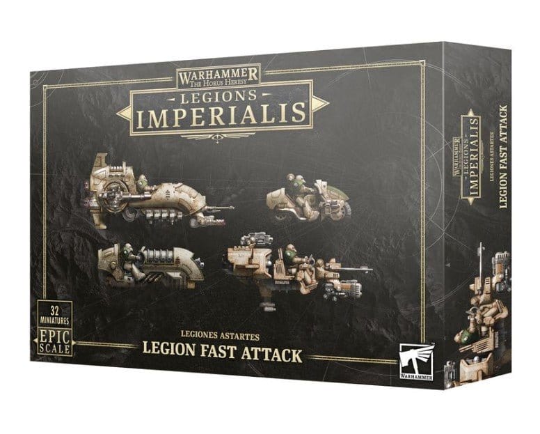Warhammer 03 - 50 Legions Imperialis: Legion Fast Attack - Hobbytech Toys