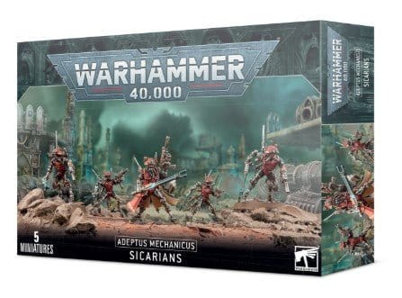 Warhammer 40,000 Adeptus Mechanicus: Sicarians [59 - 11] - Hobbytech Toys