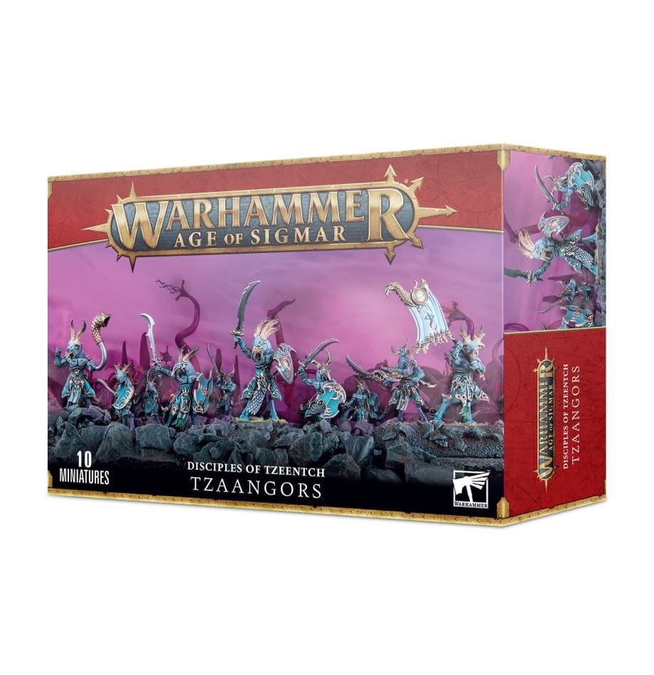 Warhammer 40,000 Age Of Sigmar Tzeentch Arcanites: Tzaangors [83-75]