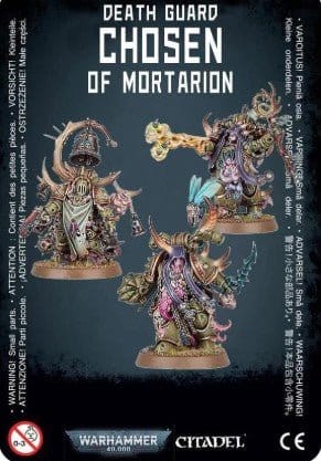 Warhammer 40,000 Death Guard: Chosen of Mortarion [Direct Range] - Hobbytech Toys