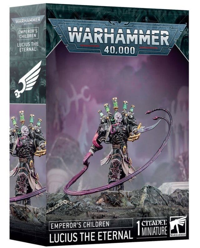 Warhammer 40,000: Emperors Children, Lucius the Eternal [37 - 08] - Hobbytech Toys