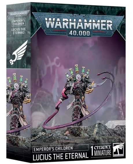 Warhammer 40,000: Emperors Children, Lucius the Eternal [37 - 08] - Hobbytech Toys