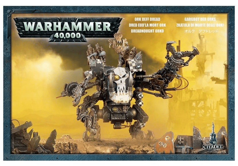 Warhammer 40,000: Ork Deff Dread [Direct Range] - Hobbytech Toys
