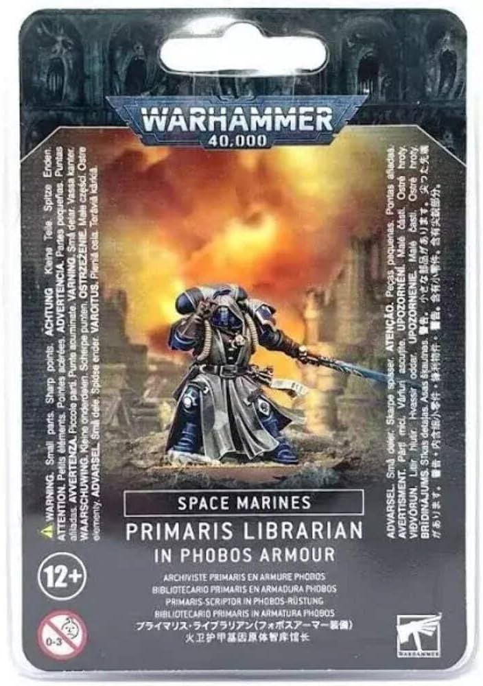 Warhammer 40,000 Space Marines: Librarian In Phobos Armour [48-67]