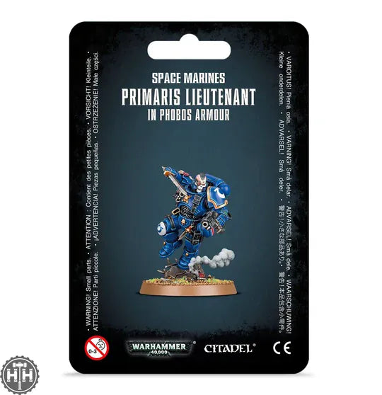 Warhammer 40,000 Space Marines Primaris Lieutenant in Phobos/Reiver Armour [48-64]