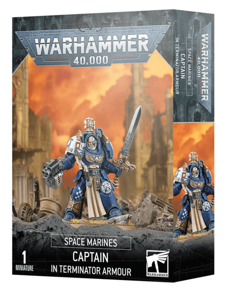 Warhammer 40000: 48 - 92 Space Marines Captain/Terminator Armour - Hobbytech Toys