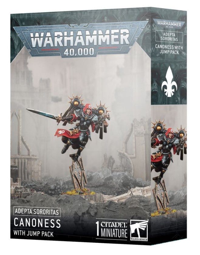 Warhammer 40000: Adepta Sororitas Canoness w/Jump Pack [52 - 61] - Hobbytech Toys