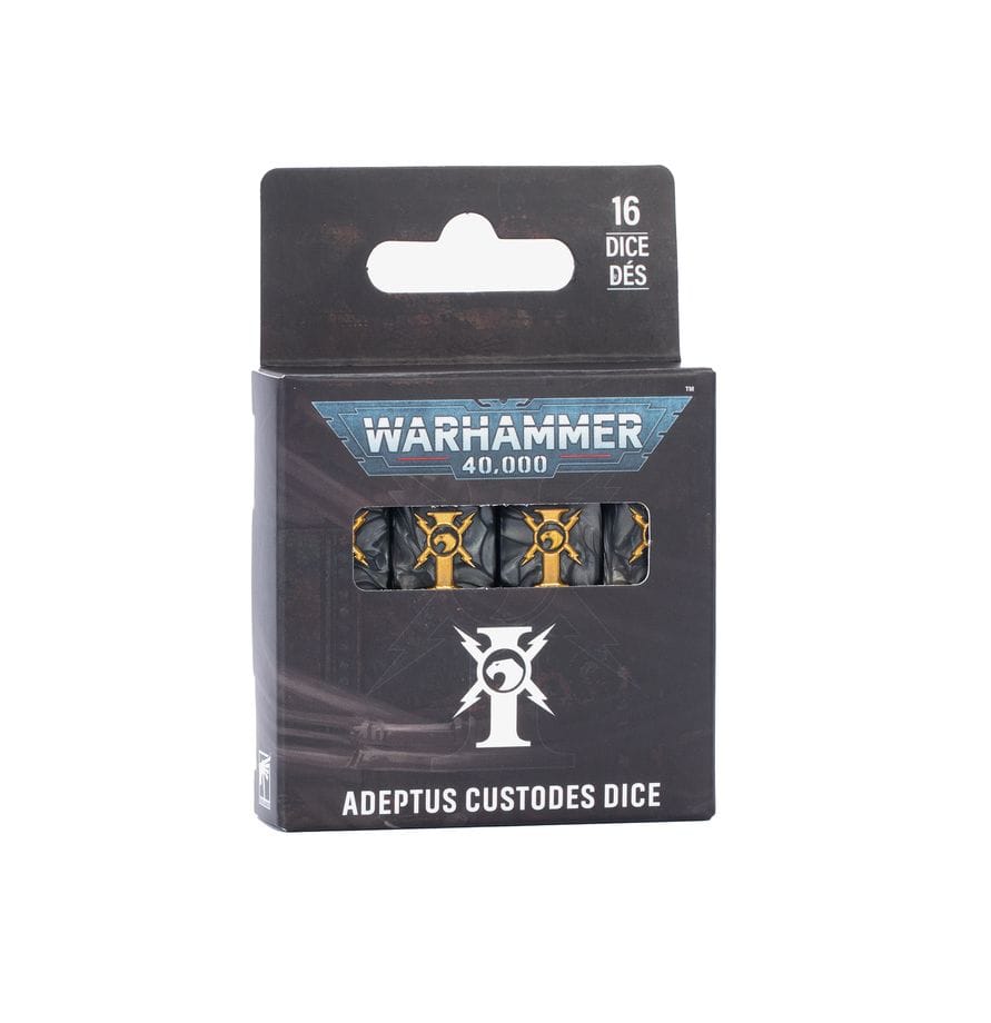 Warhammer 40000: Adeptus Custodes Dice [01-16]