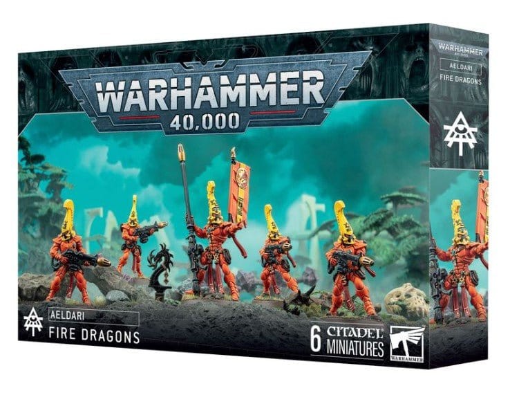 Warhammer 40000: Aeldari, Fire Dragons [46 - 46] - Hobbytech Toys