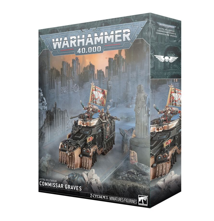 Warhammer 40000: Astra Militarum, Commissar Graves [47-58]
