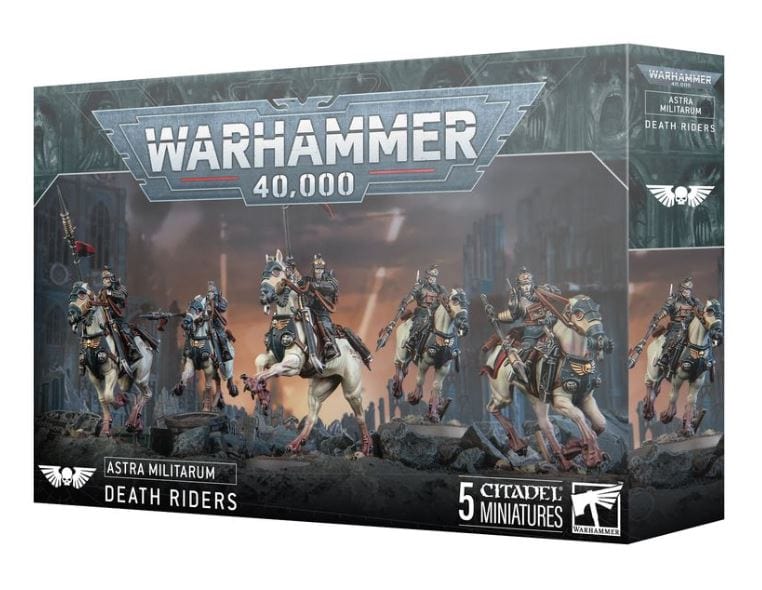 Warhammer 40000: Astra Militarum, Death Riders [47 - 74] - Hobbytech Toys