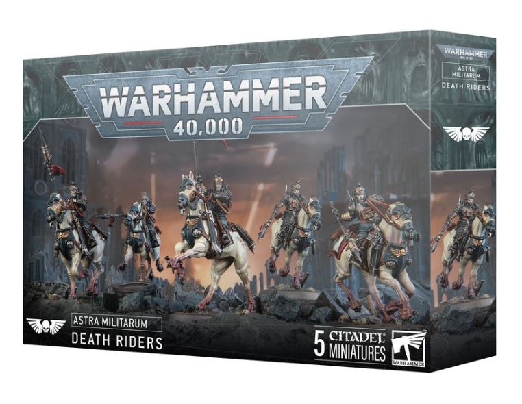 Warhammer 40000: Astra Militarum, Death Riders [47 - 74] - Hobbytech Toys