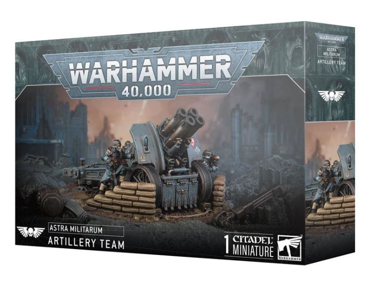 Warhammer 40000: Astra Militarum, Krieg Artillery Team [47 - 78] - Hobbytech Toys