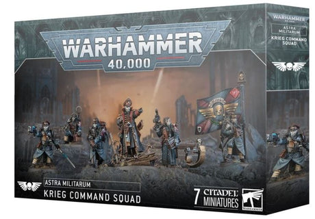 Warhammer 40000: Astra Militarum, Krieg Command Squad [47 - 72] - Hobbytech Toys