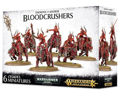 Warhammer 40000: Chaos Daemons, Daemons of Khorne Blood Crushers [Direct Range] - Hobbytech Toys