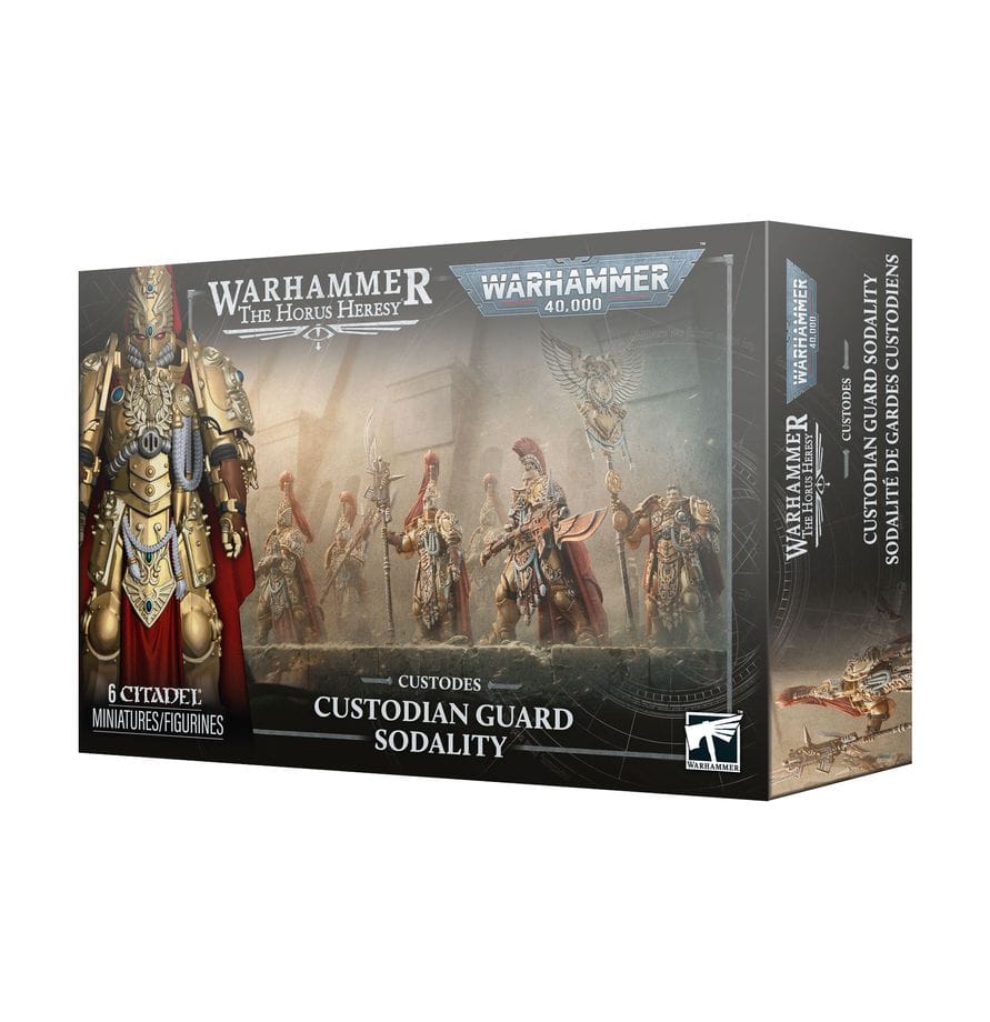 Warhammer 40000/Horus Heresy Custodes: Custodian Guard Sodality [77-04]