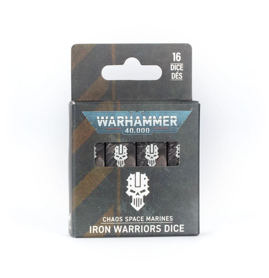 Warhammer 40000: Iron Warriors Dice [42-17]