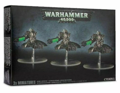 Warhammer 40000: Necrons, Lokhust Destroyer Squadron [Direct Range] - Hobbytech Toys