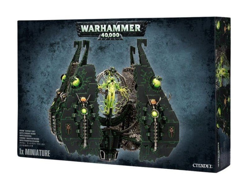 Warhammer 40000: Necrons, Obelisk & Transcendent C'Tan / Tesseract Vault [Direct Range] - Hobbytech Toys