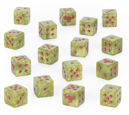 Warhammer 40000: Orks Dice [50-05]