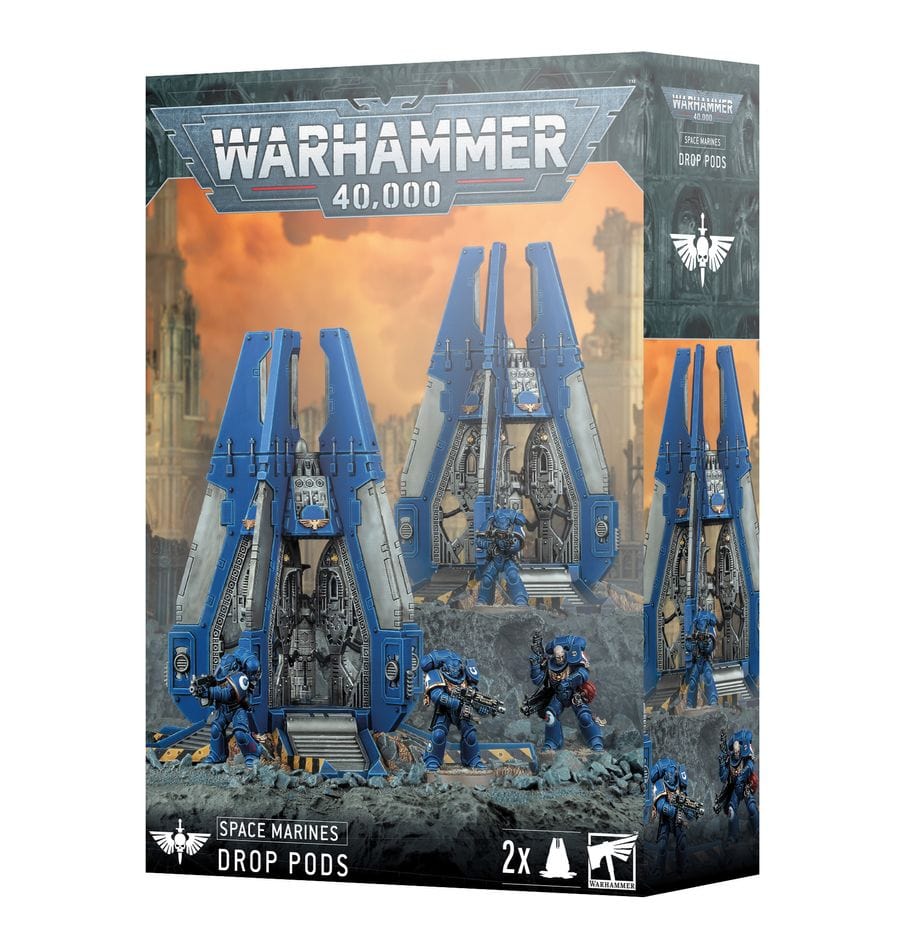 Warhammer 40000: Space Marines, Drop Pods [48-101]