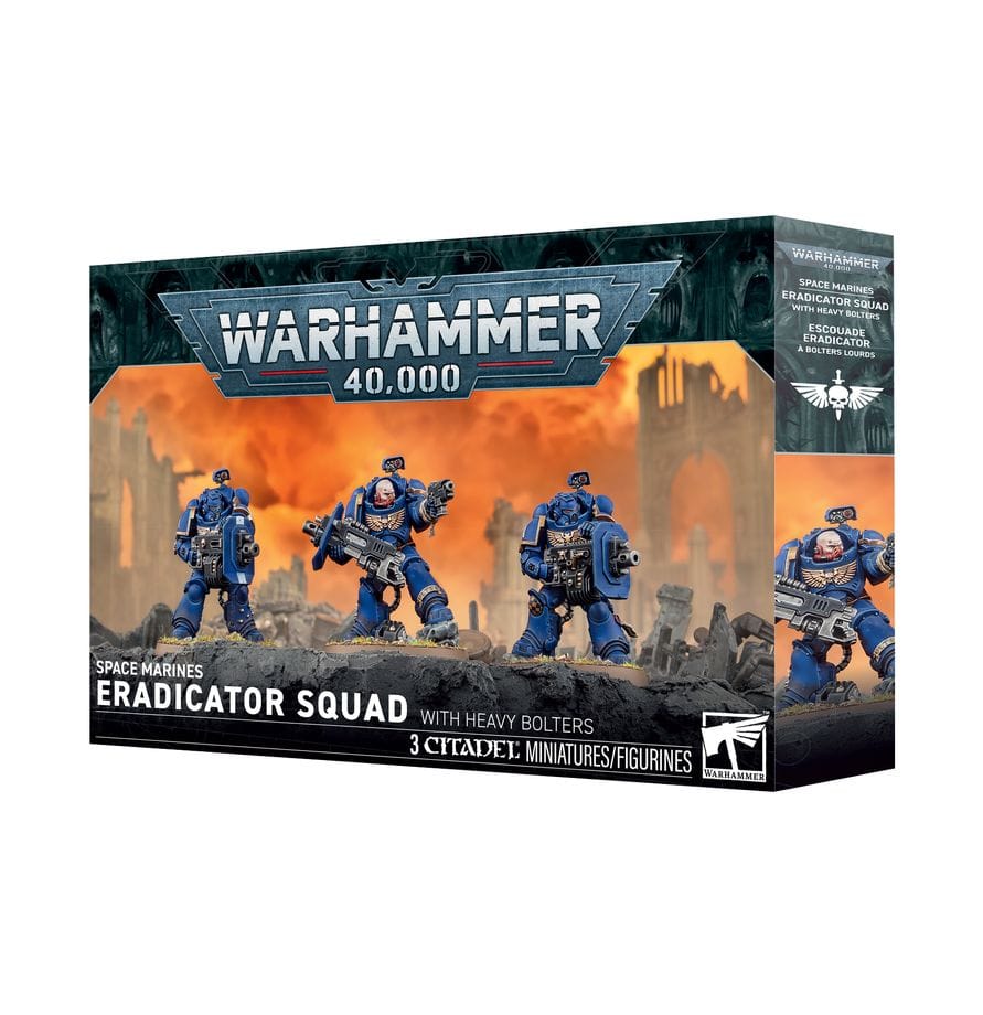 Warhammer 40000: Space Marines: Eradicator Squad With Heavy Bolters [48-110]