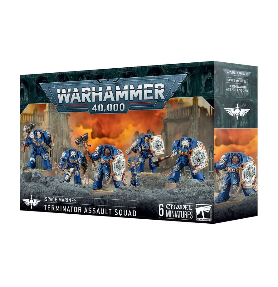 Warhammer 40000: Space Marines: Terminator Assault Squad [48-34]