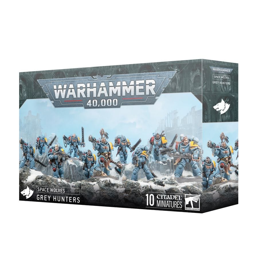 Warhammer 40000: Space Wolves, Grey Hunters [53-21]