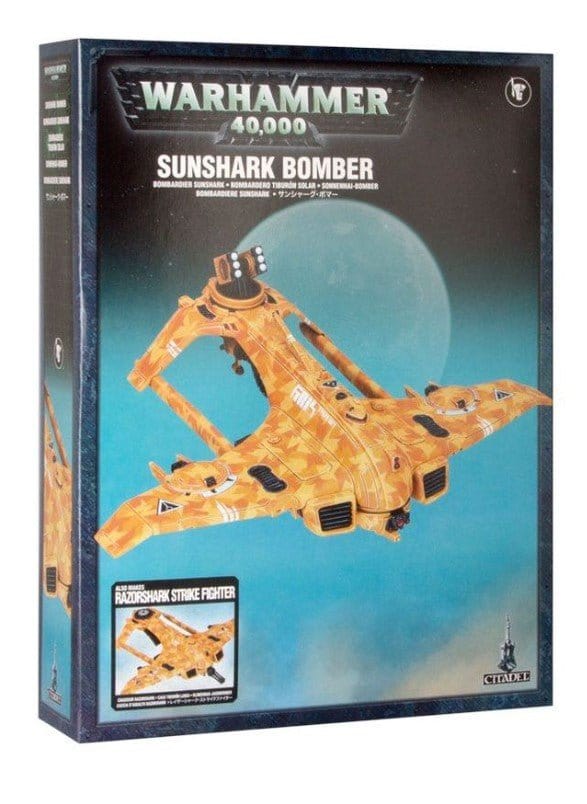 Warhammer 40000: Tau, Sunshark Bomber/Razorshark Fighter [Direct Range] - Hobbytech Toys