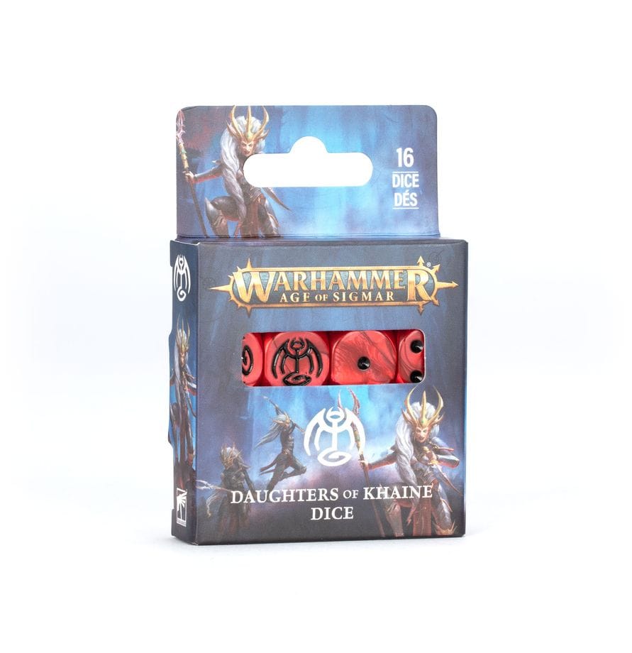 Warhammer Age of Sigmar Age Of Sigmar: Daughters Of Khaine Dice [85-23]