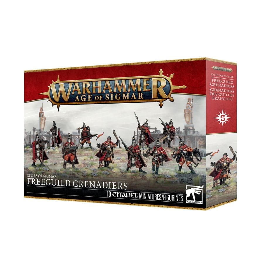 Warhammer Age of Sigmar Cities Of Sigmar: Freeguild Grenadiers [86-54]