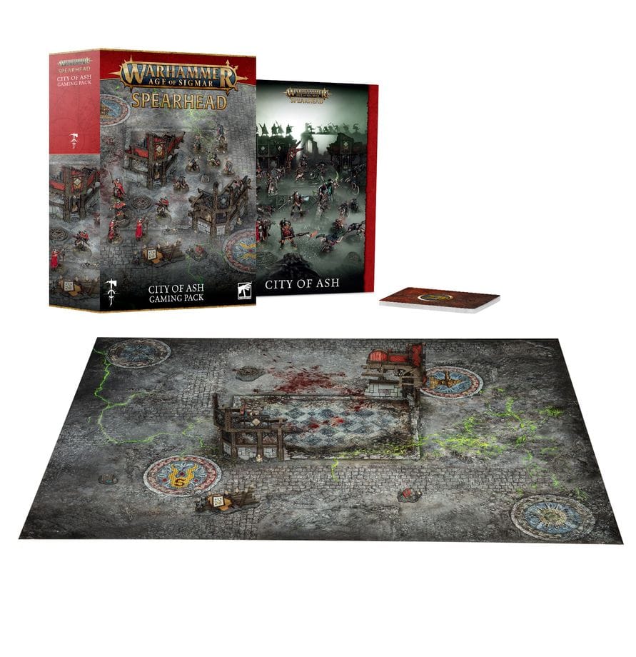 Warhammer Age of Sigmar City Of Ash Gaming Pack (English) [80-58]