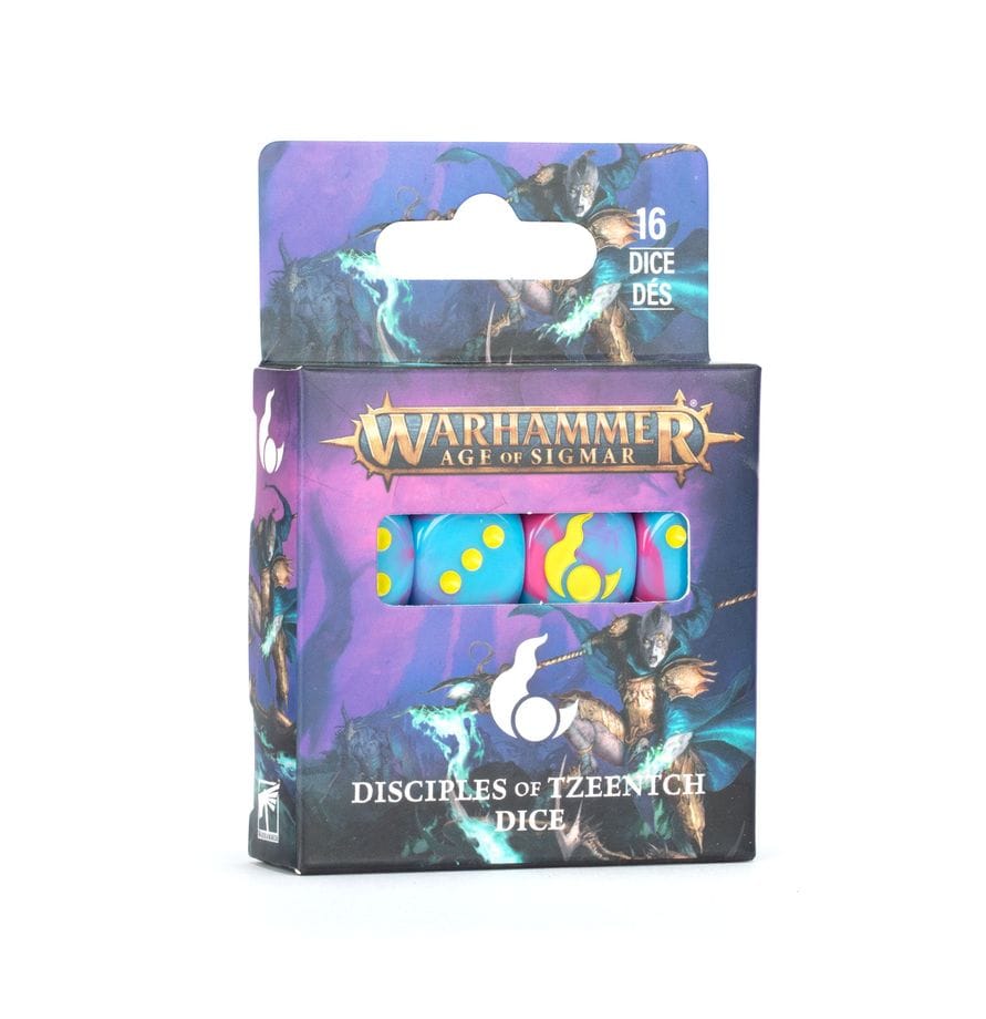 Warhammer Age of Sigmar: Disciples Of Tzeentch Dice [65-39]