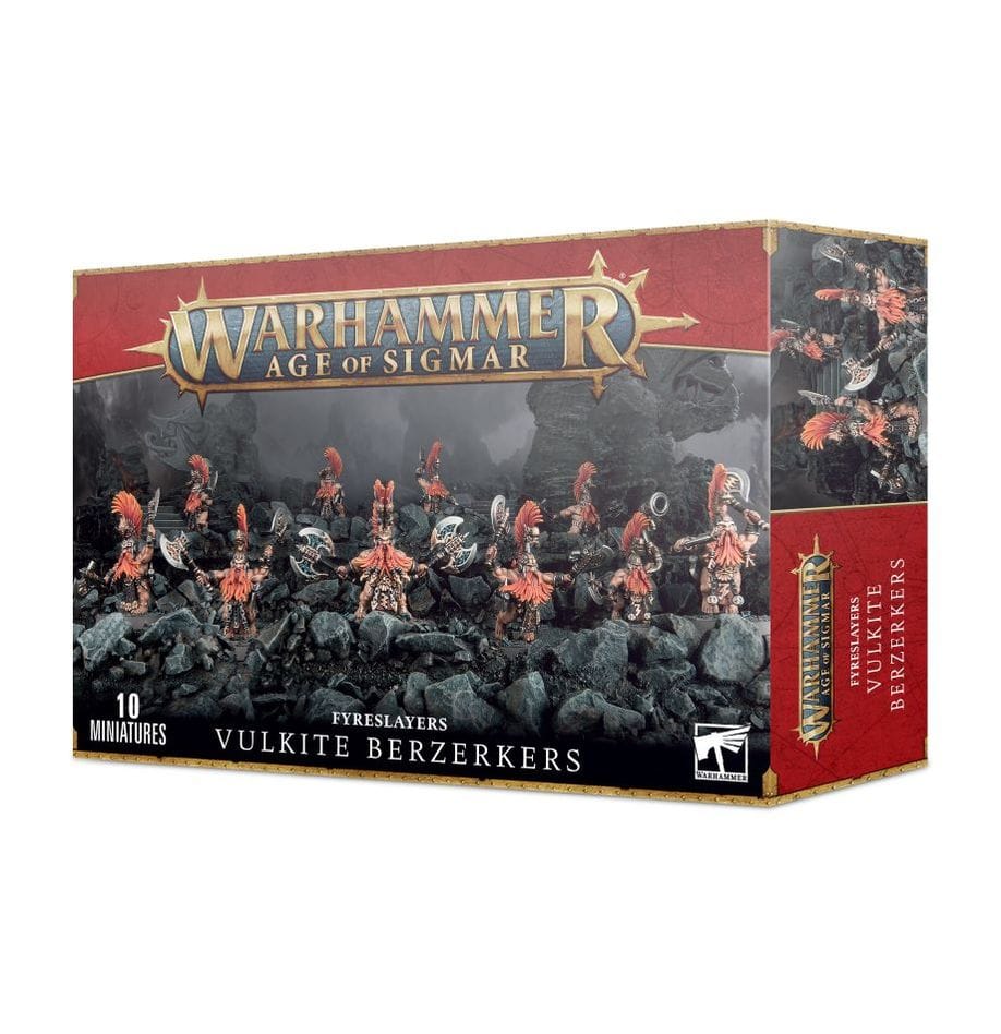 Warhammer Age Of Sigmar Fyreslayers: Vulkite Berzerkers [84-25]
